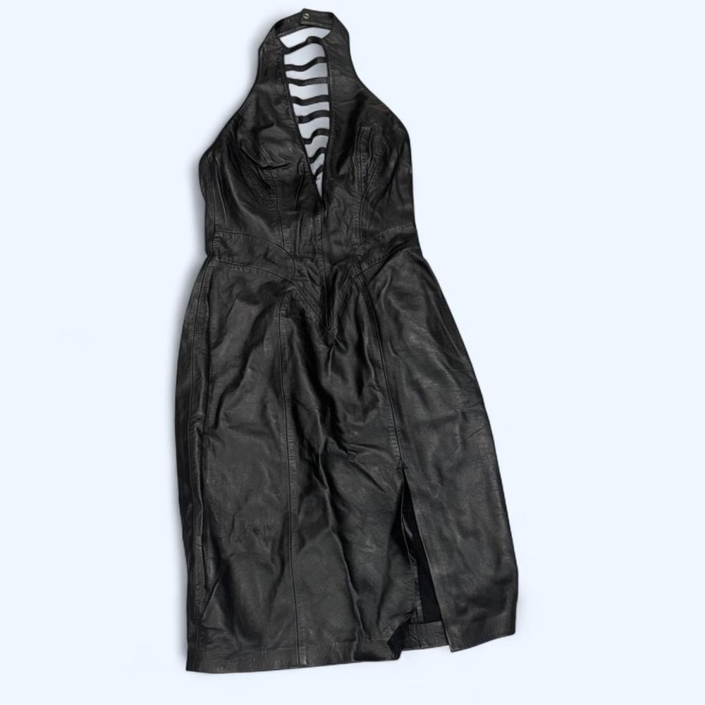 Cache Leather Dress